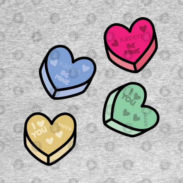 Xaden Mixed Hearts by KifLeeDesigns